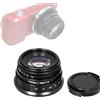 Fotasy Obiettivo multistrato 35 mm F1.6, grande apertura manuale focale fissa APS-C attacco E, compatibile fotocamere Sony E-Mount a3000, a3500, a5000, a5100, a6000, a6300, a6400, a6500, a6600 ZV-E10
