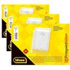 Idena 10404 - Custodia per brochure formato DIN A4, grana, 80µ, 30 pezzi (Confezione da 3)