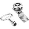 Hicello Un quattro angolo Cam Lock In Acciaio Inox Metropolitana Treno Door Lock Multifunzione Elettrico Cabinet Lock Trash Bin Elevator