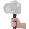ciciglow Supporto per Impugnatura per Fotocamera, Stabilizzatore per Impugnatura per Fotocamera con Vite da 1/4, Foro per Vite da 3/8 per Video Digitale, Fotocamera, Videocamera e Luce