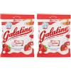 Galatine - Caramelle al Latte e Fragola, Busta di Tavolette al Latte - Sacchetto da 115g (Confezione da 2)