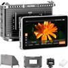 VILTROX DC-X2 SDI 15 cm Kit Touch Screen 4K, videosorveglianza 1920 x 1080, layout 3D, parata RGB, messa a fuoco, peaking, con cappuccio solare, batteria