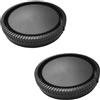 Hxdzieory Copriobiettivo posteriore per Sony Sony E-Mount Alpha A7 A7II A7III A7IV A7R A7RII A7RIII A7RIV A7RV A7C II A7CII A9 A6700 A6600 A6400 A6300 A6100 A6000 ZV-E1 ZV-E1 10, Hxdzieory [Confezione da 2