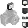 ULANZI SL02 Flash Speedlite per Fotocamera, Modalità Luce Continua, GN8 con 4 Livelli di potenza, 200lux@0.3m, Ricarica Rapida Type-C,Compatibile con Canon/Fuji/Nikon/Panasonic/Olympus/Sony
