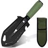 CTForest Mini utensile da giardino in metallo, adatto per gite in campeggio, colore nero