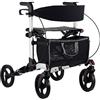 p age Rollator Sparta in alluminio con ruote anteriori piroettanti Art. RA-172