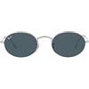 Ray-Ban 0RB3547 Occhiali, Silver/Blue, 51 Unisex-Adulto