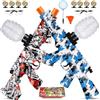 UTIJFOY Set di 2 Giocattoli Gel Blaster, Giocattolo Dual Model Gel Splatter per Attività all'Aperto, Gioco di Squadra, Natale, Halloween, Capodanno, Compleanno