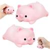 GAROMIA 2 Piggy Giocattolo Antistress Squishy Morbido Spremere Rosa Giocattoli Schiacciare Forma Di Maiale Giocattolo Antistress