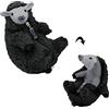 AGRIMONY Peluche Pecora Rasata Kawaii Nero, Giocattolo Agnello con Cerniera | Manto rimovibile con cerniera e sorpresa nera all'interno; decorazione fattoria e regalo per bambini, ragazze e ragazzi