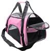 ZvoanSem Borsa trasportino per animali domestici, trasportino per gatti e cuccioli di piccola taglia, approvato dalle compagnie aeree (rosa, M)
