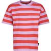 Vingino Basic-Tee Stripe T-Shirt, Lilac Blush, 12 Anni Bambine e Ragazze