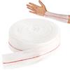 BEIAYYY Benda tubolare elastica di supporto 3,5 cm x 10 m, multi stretch per eczema, garza tubolare traspirante per arti piccoli e tronco dei bambini