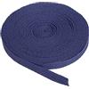 PATIKIL Nastri in Sbieco di Cotone 1cm 9m 100% Nastro Cotone Twill Nastro Rilegatura Fettuccia Spina Pesce per Cucito Regalo Avvolgimento Artigianato Fai Da Te Navy Blu