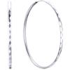 ChicSilver Orecchini Cerchio Argento 925 Grandi 70mm, Orecchini a Cerchio da Donna, Orecchini Donna in Argento - ChicSilver