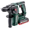 Metabo Batteria Hammer BH 18 LTX BL 16 (con 2 batterie 4,0 Ah, 18 V, con luce LED, trapano a martello + foratura, con spegnimento di sicurezza) 600324800