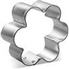 JOY STORE Formine per biscotti in acciaio inox. Taglia biscotti a forma di fiore. Set di 3 pezzi.