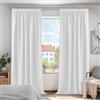 Deconovo Tende Camera da Letto Oscuranti 2 Pezzi, Tende Moderne per Soggiorno Interni, 140x210 CM (Larghezza x Altezza), Grigio Perla