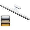Vesaneae Luce LED Sottopensile, Luce LED Ricaricabile, Luci per Armadio, Lampada Sottopensile, Luci LED Cucina, 1200mAh Luce Sottopensile Cucina LED Ricaricabile, LED Magnetica, Dimmerabile