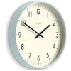 Jones Clocks® Studio orologio | Orologio a parete moderno rotondo | 30cm | Azzurro pallido | Numeri facili da leggere | Design versatile per cucina, soggiorno o ufficio