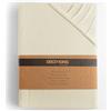 DecoKing Lenzuolo con Angoli una Piazza e Mezza Elasticizzati 100x200-120x200 cm 100% Jersey in Cotone Pettinato Morbido 100x200cm - 120x200cm Beige Amber