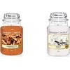 Yankee Candle Candela Profumata in Giara Grande - Vaniglia e Bastoncino Di Cannella - Durata Fino A 150 Ore - Cinnamon Stick