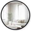 Umbra Hub Specchio da parete rotondo decorativo, 61 cm , Nero
