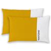 osama home PANTONE - Federe Cuscino Letto 50x80 Cotone 100% Certificato OekoTex, Copricuscino Letto, 2 Pezzi, Fresco Traspirante - Federa Cuscino con Patella di 20cm, Biancheria da Letto Morbida e Lavabile 40°C