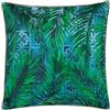 Paoletti Majorelle Palm Outdoor Fodera per cuscino da esterno - Azzurro - 50x50 cm