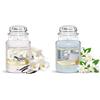 Yankee Candle Vanilla Candela Profumata In Giara Grande, Vaniglia & Candela profumata in giara grande | Un posto calmo e tranquillo | Durata Fino a 150 Ore | regalo perfetto per le donn