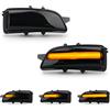 D-Lumina luci LED per indicatori di direzione dinamici per specchietto laterale,indicatori di direzione sequenziali,Compatibile con Volvo S60 I, C30,S80 II,V70 II,V70 III,S40 II,V50,C30 II