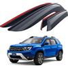 Deflettori D'Aria Per Dacia Duster 2017-2024 - Set Di 4 Pezzi Nero Fumé Antivento E Antipioggia - Foto 8