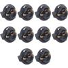 Young Wolf 10 PZ Auto Manometro Cluster Lampadine Base Holder Socket Twist Lock T10 194 12V per Pannello Strumenti Dash Light