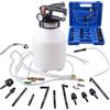 DAYUAN 2 vie 6L Pneumatico Auto Fluid Extractor Dispenser Set ATF Ricarica Tool Kit, Dispenser Ricarica Pompa, 14pcs ATF Adattatore