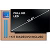 HiQ+ 15.6 Led Compatibile con Lenovo V15-ADA 82C7 Full Hd IPS Display Schermo