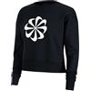 NIKE FELPA GIROCOLLO DRI-FIT ICON CLASH DONNA