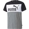 PUMA T-SHIRT COLORBLOCK BAMBINO