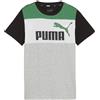 PUMA T-SHIRT ESSENTIALS BLOCK BAMBINO