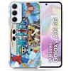 Cokitec Cover rinforzata per Samsung Galaxy A35 5G Manga One Piece Sunny