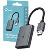 TP-Link UA430 Lettore di Schede, USB 3.0 Type-A a SD & microSD fino a 2TB, UHS-I 200 MB/s, Adattatore OTG per SD/TF/SDHC/SDXC/MicroSD/MicroSDXC, Compatabile con PC, Laptop