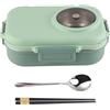Lunch box da 1200 + 1400 ml, lunch box in acciaio inox, lunch box in acciaio inox per asilo senza BPA | Leroy Merlin