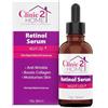 Clinic2Home Siero al Retinolo (30ml) - Siero viso antirughe rapido. Illumina, idrata, stimola collagene e riduce le rughe. Uso quotidiano, per uomo e donna.
