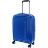 Mandarina Duck Logo Duck + Glitter P10GXV24, Luggage Suitcase, Unisex - Adulto Glitter Blue, 40x55x20/23(LxHxW)