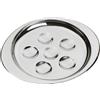 ILSA Piatto lumache inox 18/10 6 posti cm 20x17