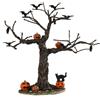 Lemax Batty For Pumpkins Tree - 93418 Albero Spaventoso con Pipistrelli e Zucche