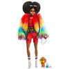 Barbie Extra, Bambola Afroamericana con Cucciolo, Vestiti alla Moda e 10 Accessori, Giocattolo per Bambini 3+ Anni, GVR04