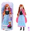 Mattel Disney Frozen - Anna con Gonna Magica, bambola snodata alla moda con outfit cambia colore, look ispirato al Film Disney, giocattolo per bambini, 3+ anni, HTG24