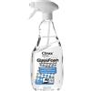 Clinex nanochem Clinex Foam Detergente spray per vetri 650 ml/schiuma detergente intensivo lucido per lucidare senza aloni, detergente per vetri e specchi, formula di pulizia senza aloni