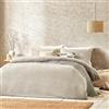Yard furn. Set copripiumino Boucle, ultra morbido, invernale (grigio, singolo)