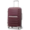 Samsonite Unisex-Adult Freeform Hardside espandibile con doppie ruote girevoli, Merlot, Carry-On 21-Inch, Freeform Hardside espandibile con doppie ruote girevoli